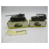 Dinky 800 801 Lot Sinpar AMX Military Vehicles