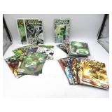 Green Lantern/Flash Comic Lot w/Autographs