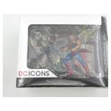 DC Icons  Superman vs Doomsday Deluxe Figures NIB