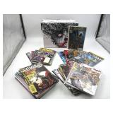 Batman and Related Comic Lot with Comic Art Box