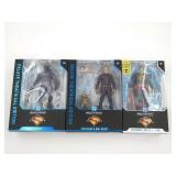 McFarlane Superman 2025 Lot of 3 Deluxe/Gold Eds