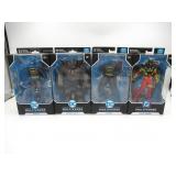 McFarlane DC Multiverse Lot of 4 Batman Figures