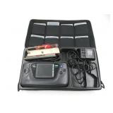 Sega Game Gear Video Game Lot Console Case