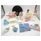 1980s Mattel/Barbie Heart Family Dolls Lot