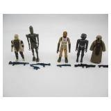 Star Wars Vintage Bounty Hunter Figures Lot of (5)