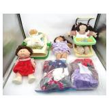 Cabbage Patch Kids 1980s Dolls+Accessories Lot