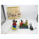 Disney Vintage Lamp + Nite Lite/Radio