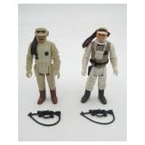 Star Wars Luke Skywalker/Rebel Commander Figures