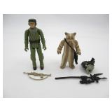 Star Wars Logray Ewok + Rebel Commander Figures
