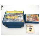 Vintage Matchbox Cars w/Cases Lot