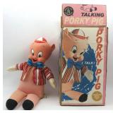 1960s Looney Tunes Talking Porky Pig Doll