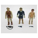 Star Wars Vintage Han Solo/Leia/Rebel Soldier