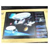 Star Trek Lithograph & Magic Eye Print Lot