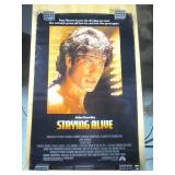 Staying Alive Original One-Sheet Post Lot of 2