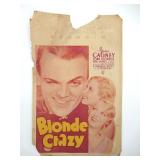 Blonde Crazy Original Window Card 1931