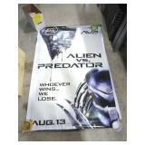 Alien Vs Predator Huge 48x70 Original DS Poster