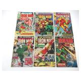 Iron Man Group of (6) #4-68/Annual #2