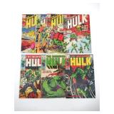 Incredible Hulk Group of (7) #111-143