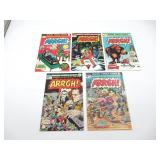 Arrgh! #1-5 (1975) Marvel Comics Full Run