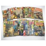 Silver to Bronze Age War Themed Comics Lot