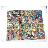 Captain America Group of (18) #223-277