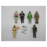 G.I. Joe Vintage Figure Lot/Snake Eyes/More