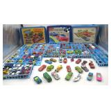 Vintage to Modern Die-Cast Cars Lot w/Cases