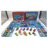 Vintage to Modern Die-Cast Cars Lot w/Cases