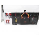 It Pennywise Neca Action Figure Lot Both Movies
