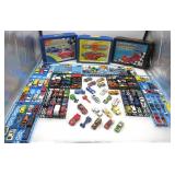 Vintage to Modern Die-Cast Cars Lot w/Cases