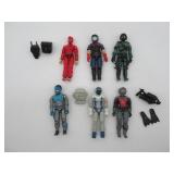 G.I. Joe Cobra Vintage Figure Lot Lampreys/More