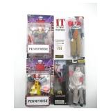 It Pennywise Figure Doll Lot NIB Mego Neca