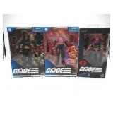 GI Joe Classified Zartan/Zarana/Zandar Figures