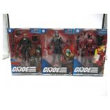 GI Joe Classified Cobra Commander/Major Bludd/More