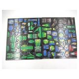 Ogre Target Go Boom 2 Counter Sheet Lot L1/K1