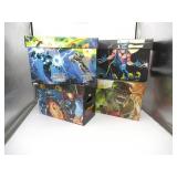 Marvel Lot of (4) Short Comic Art Storage Boxes