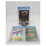 Superman CBCS Graded Comic Book Lot of (3)