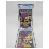 Simpsons Comics and Stories #1 CGC Graded Lot of (