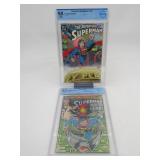 Superman + Adventures of CBCS Graded Comics Lot