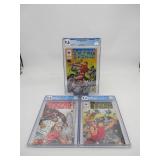 Magnus Robot Fighter #0/5/9 CGC Graded Comics Lot