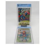 Superman + Adventures of CBCS Graded Comics Lot