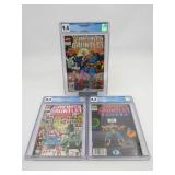 Infinity Gauntlet #2/4/6 CGC Graded Comic Lot