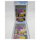 Simpsons Comics and Stories #1 CGC Graded Lot of (