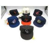 Vintage 90s Fitted NWT Assorted MLB Team Hats