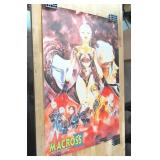 Macross II 3 Poster Lot 90s Anime Rolled