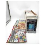 Comic Book Long Box Lot Marvel/DC/Image/More