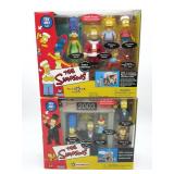 Simpsons Exclusive Environments Set Lot of (2)