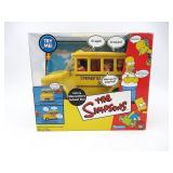 Simpsons World of Springfield Talking School Bus