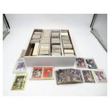 Assorted Box Of Vintage Sports Cards 60s-90s