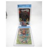 Superman Graded Comic Book Lot of (2)